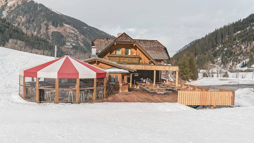 Ferienwohnung für 4 Personen, mit Terrasse in Donnersbachwald