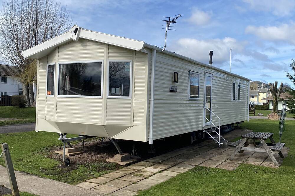 Caravans at Butlins Minehead in Minehead, Somerset
