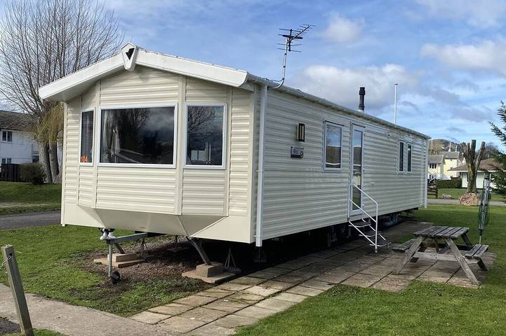 Static caravan for 8 people in Somerset