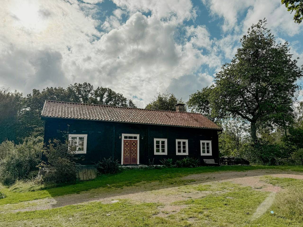 Historiskt torp från 1800-talet i Blekinge in Olofström