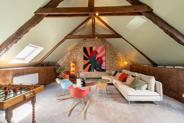 Location de vacances pour 7 personnes, avec jardin ainsi que terrasse et sauna, animaux acceptés à Locmalo