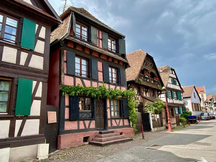 Chambre d’hôte pour 4 personnes, avec vue et terrasse