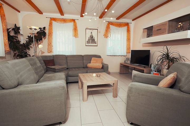 Hütte für 3 Personen, mit Garten in Sächsische Schweiz