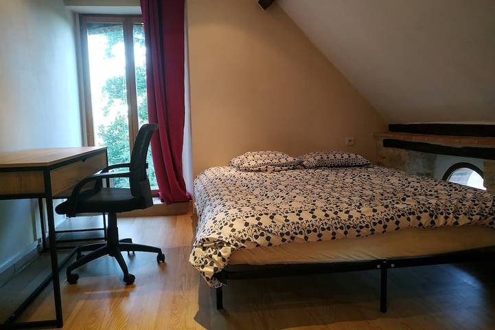 Location de vacances pour 7 personnes, avec jardin à La Selle-Craonnaise - 3