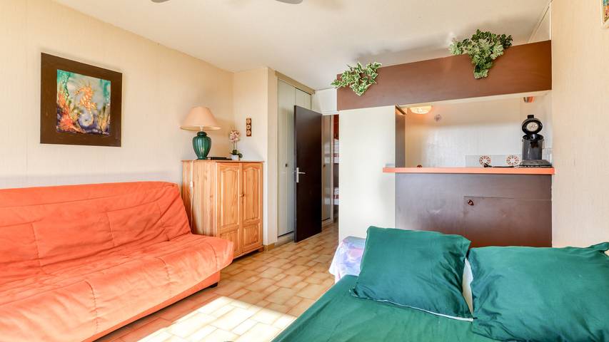 Studio für 6 Personen, mit Balkon in Cap d'Agde - 4
