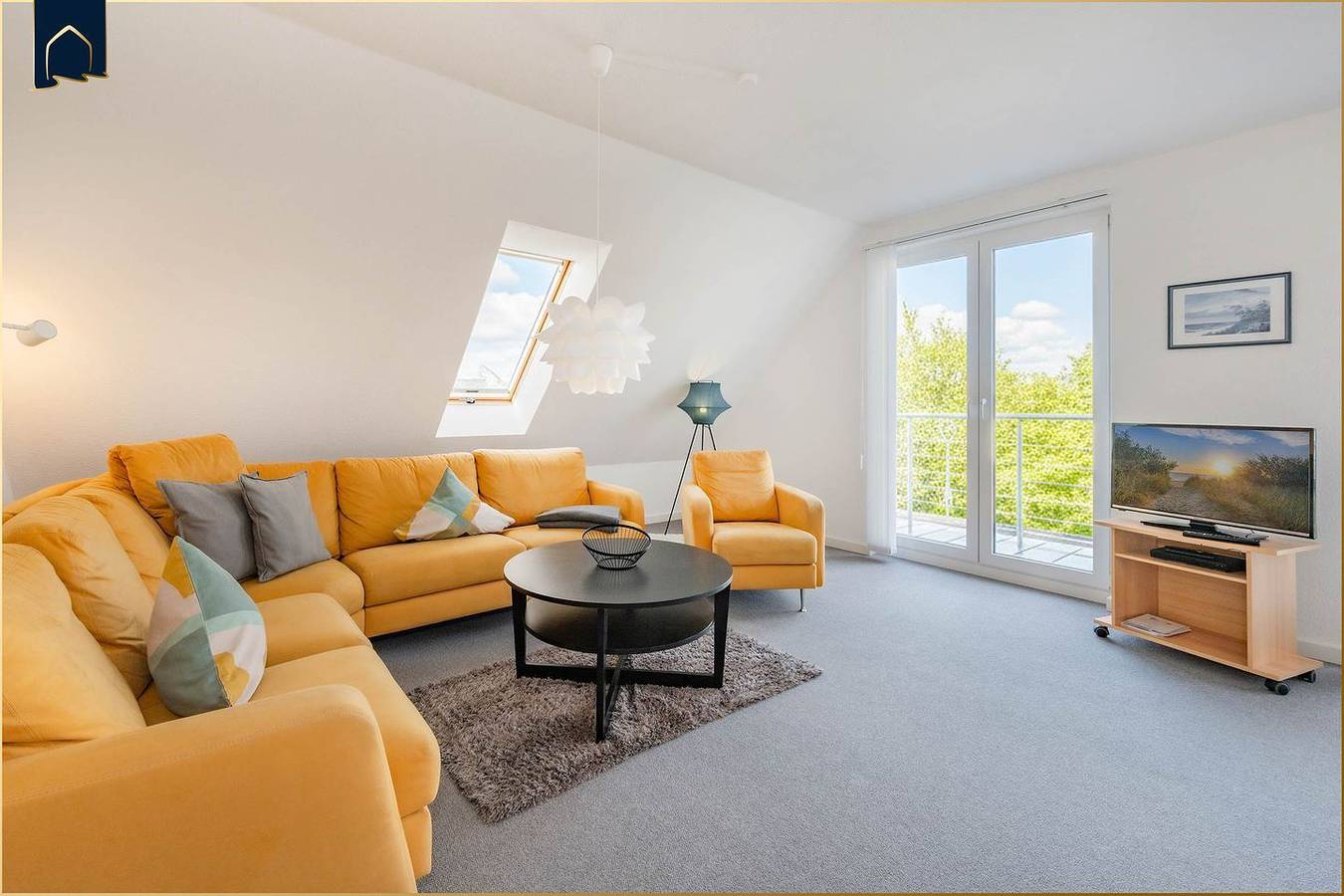 Ganze Wohnung, Komfortable Ferienunterkunft Thusnelda mit Balkon und Wlan in Koserow in Koserow, Bernsteinbäder