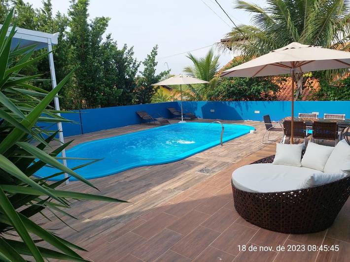 Casas e apartamentos de temporada para 9 pessoas, com vista e jardim e ainda piscina and piscina infantil, adaptado a crianças em São Pedro (SP)