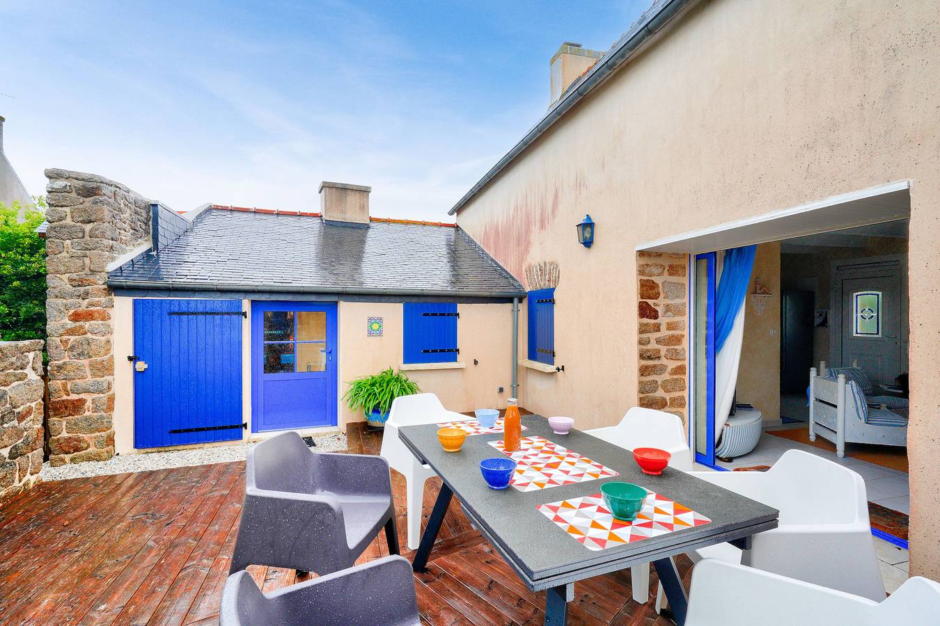 Maison pour 6 avec terrasse et jardin- 1km plage in Penmarc'h, Côte de Cornouaille