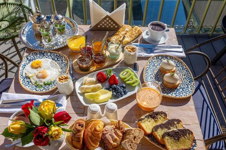 Chambre d’hôte pour 2 personnes, avec terrasse et vue dans Palais de la Bahia - 3