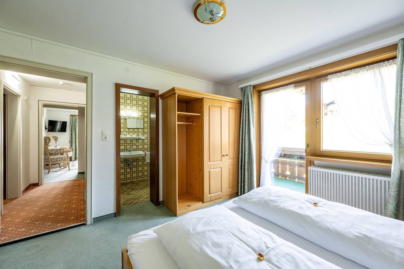 Geheel vakantieappartement, Wohnung Küren - 1 Schlafraum mit Dusche/Wc in Riezlern, Mittelberg