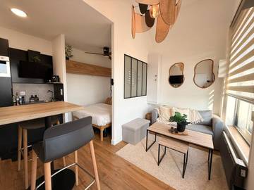 Gîte pour 3 personnes, avec terrasse à Ardres