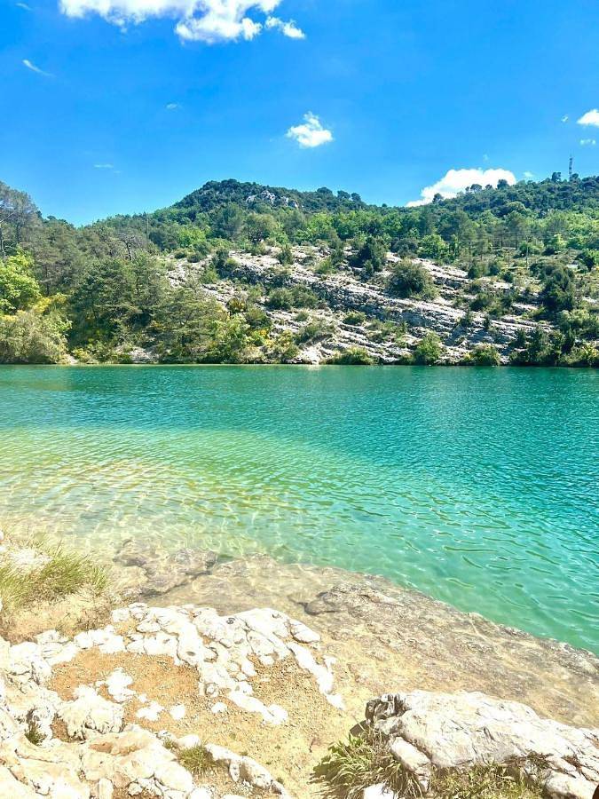 Appartement de vacances pour 4 personnes, avec vue ainsi que vue sur le lac et jardin