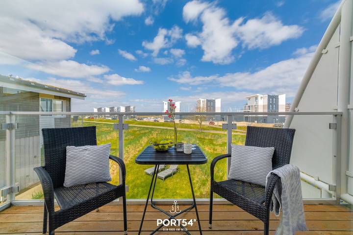 Ferienhaus mit Meerblick für 4 Personen, mit Whirlpool und Garten an der Kieler Bucht