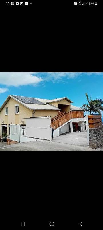 Gîte pour 4 personnes, avec vue et balcon dans La Saline (Saint-Paul)