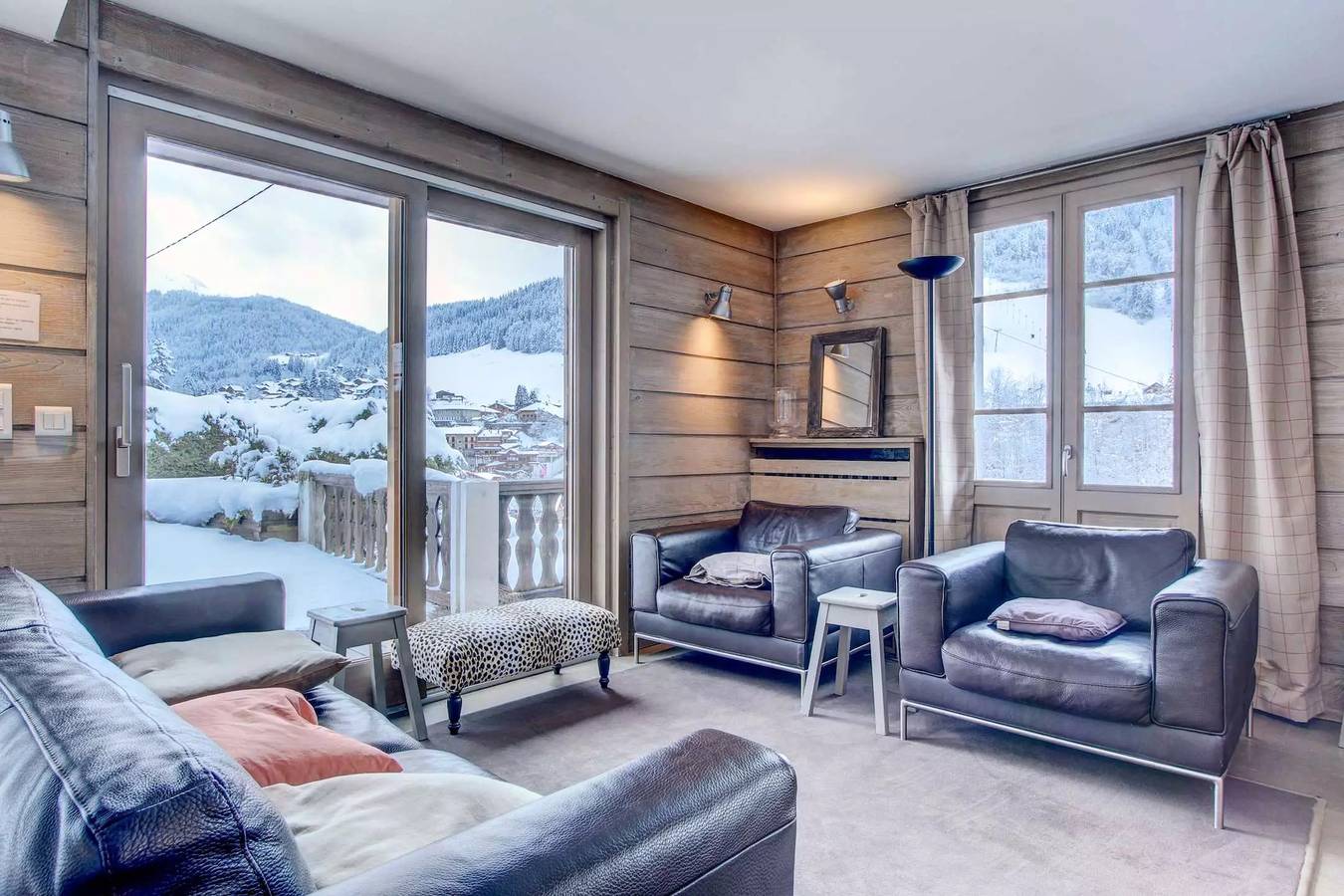 Ganze Wohnung, Grau: Großes T5 mit Bergblick in Morzine, Les Portes du Soleil