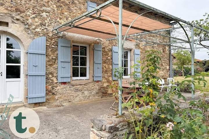 Maison de vacances pour 9 personnes, avec jardin