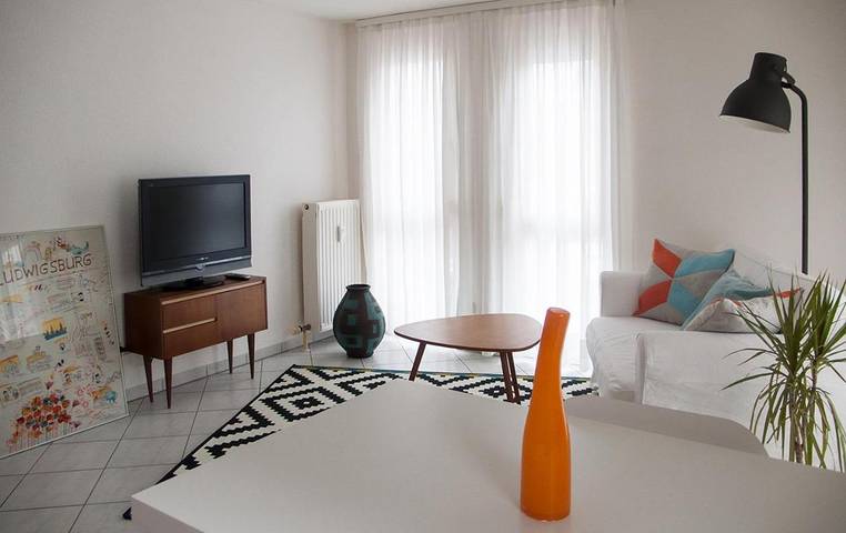 Ferienwohnung für 4 Personen, mit Terrasse und Garten in Bietigheim-Bissingen