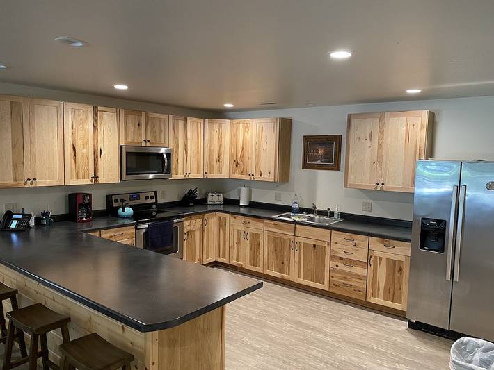 Vacation rental for 16 people, with yard in South Dakota