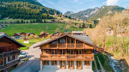 Cottage pour 7 personnes, avec balcon et vue à La Chapelle-d'Abondance