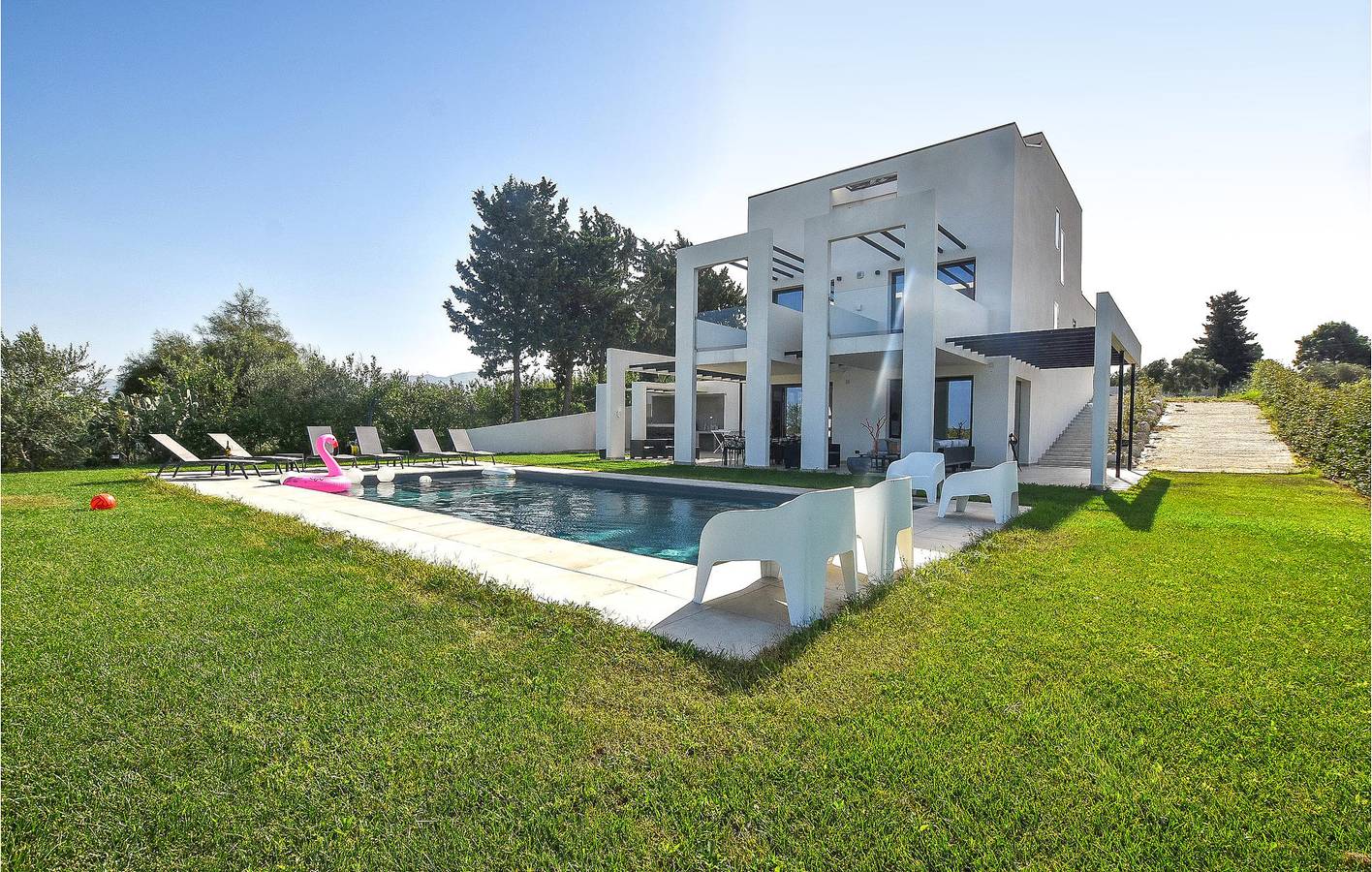 300 sq ft Wohnung - Pool, Terrasse, Küche - 2km zur Küste in Partinico, Palermo Provinz