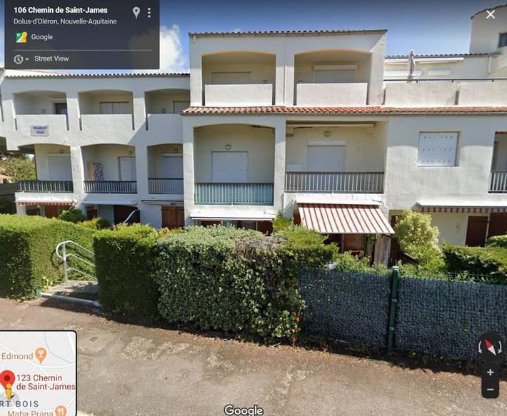 Appartement de vacances pour 3 personnes, avec balcon ainsi que piscine et vue - 1