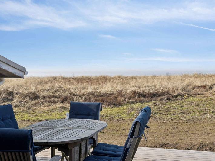 Ferienhaus für 6 Personen, mit Terrasse in Knud Strand