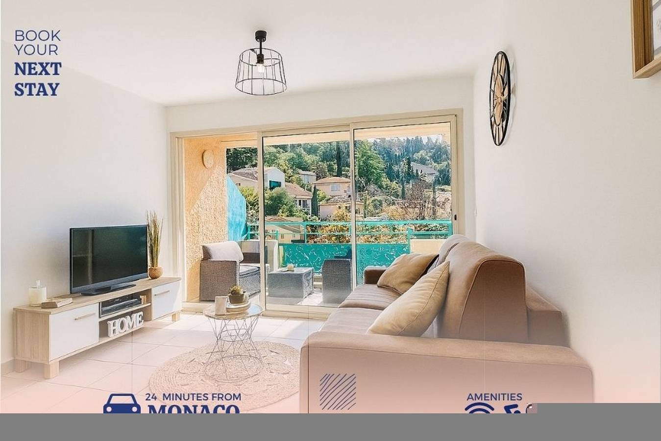 Ganze Wohnung, Quiet studio swimming pool Roquebrune in Roquebrune-Cap-Martin, Nizza und Umgebung