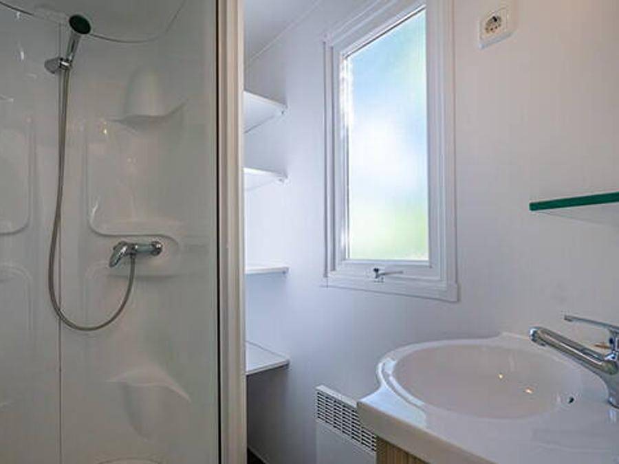 Camping Lou Pignada  - Bungalow 6 personen - Mobilheim | Comfort | 2 Zi. | 4/6 Pers. | Erhöhte Terrasse | Tv in Messanges, Côte d’Argent