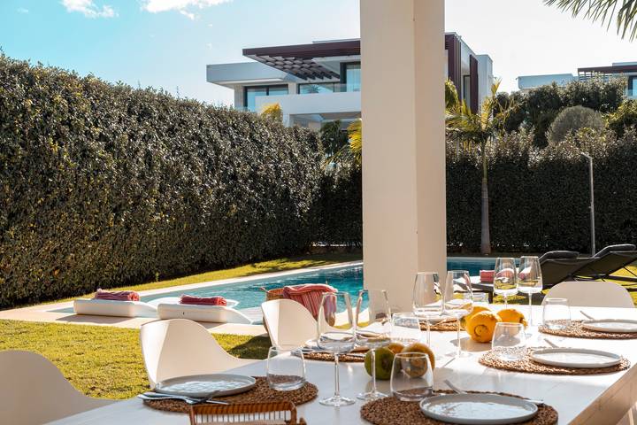 Villa für 6 Personen, mit Balkon und Garten in Estepona - 4
