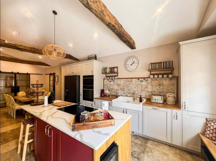 Location de vacances pour 10 personnes, avec vue ainsi que terrasse et piscine, animaux acceptés à Saint-André-et-Appelles - 3