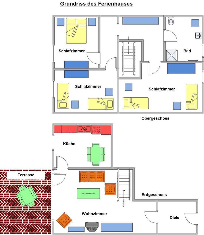 Ferienhaus für 4 Personen, mit Terrasse und Garten in Dornum - 2