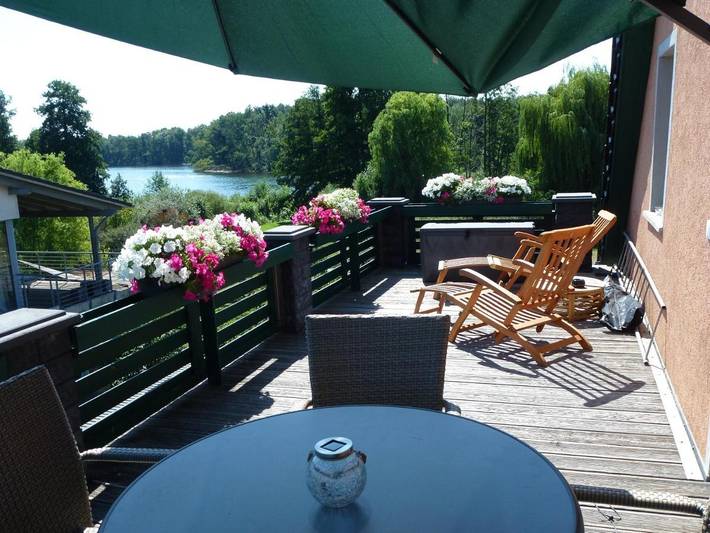 Ferienwohnung für 4 Personen, mit Terrasse und Seeblick sowie Ausblick in Werder - 2