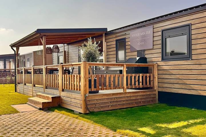 Chalet für 6 Personen, mit Garten