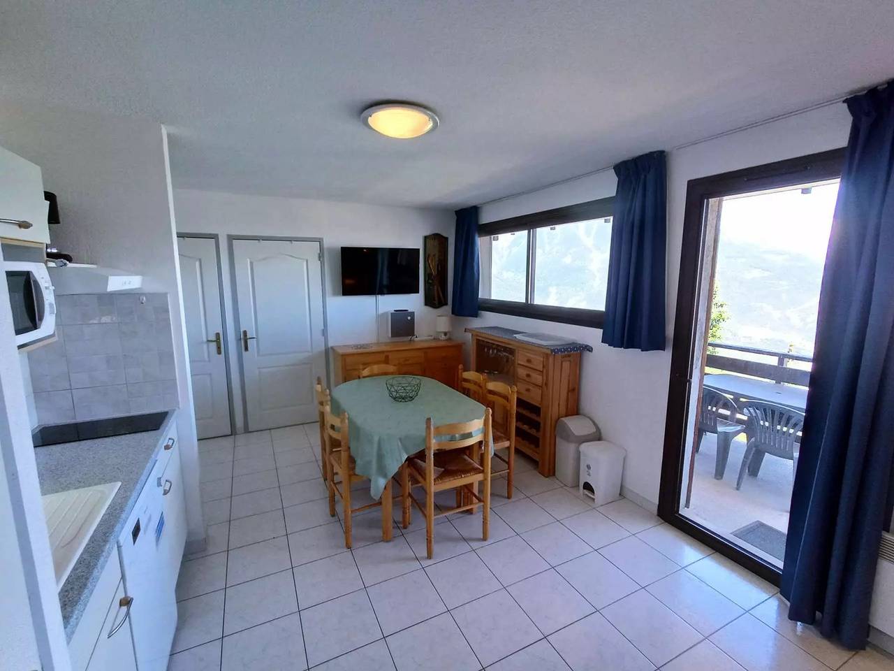 Ganze Wohnung, Schöne Wohnung 2 Schlafzimmer 6 Betten in Réallon Chab35 in Réallon, Nationalpark Écrins