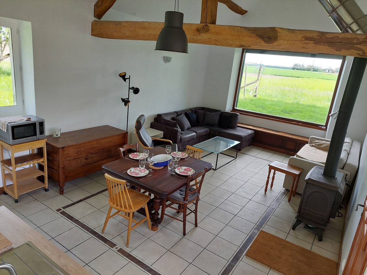 Charmantes Ferienhaus in der Natur - Spaziergänge, Tiere, ruhiger Garten, perfekt für Familie in Gémigny, Loire-Tal