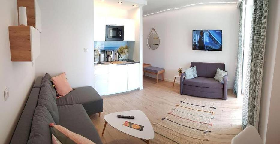Ferienwohnung für 3 Personen, mit Terrasse und Ausblick, mit Haustier in Rewal - 3