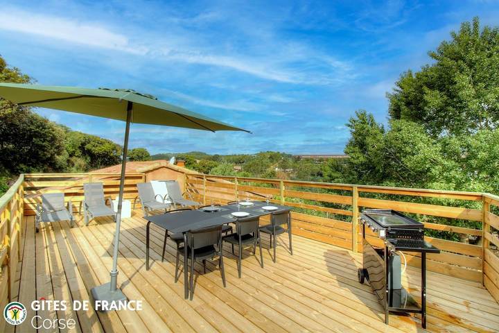 Casa vacanza per 4 persone, con terrazza in Viggianello (Francia)