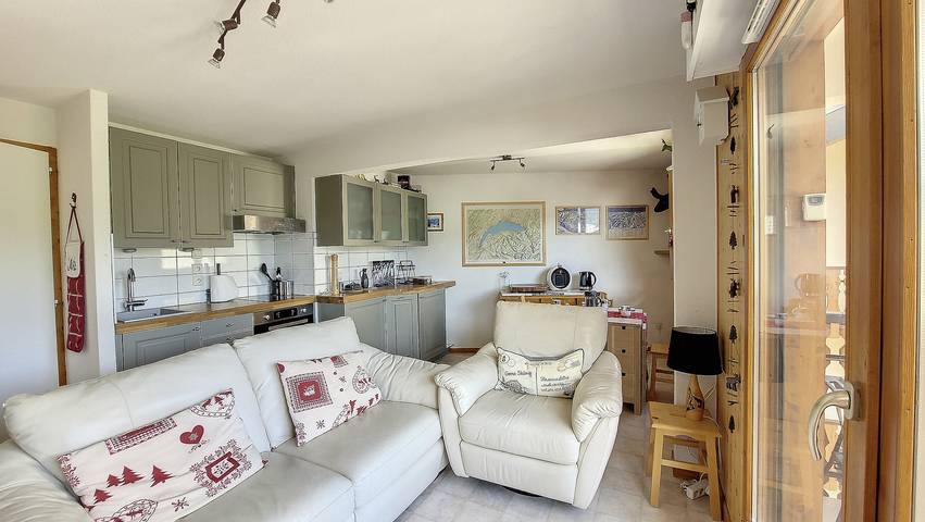 Appartement entier, Appartement 4 à 5 pers vue montagne Grand Cerf 67 in Saint-Jean-d'Aulps, Les Portes du Soleil