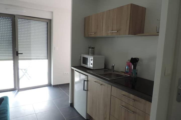 Maison de vacances pour 3 personnes, avec balcon à Berck