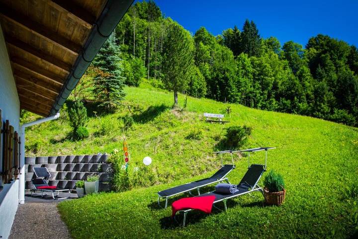 Ferienhaus für 6 Personen, mit Ausblick und Garten in Bischofswiesen - 3