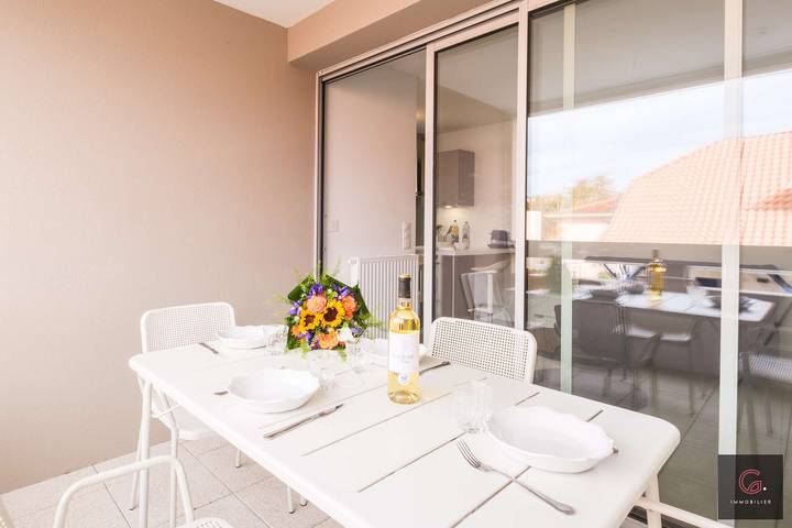 Studio pour 2 personnes, adapté aux familles dans Biscarrosse (bourg)