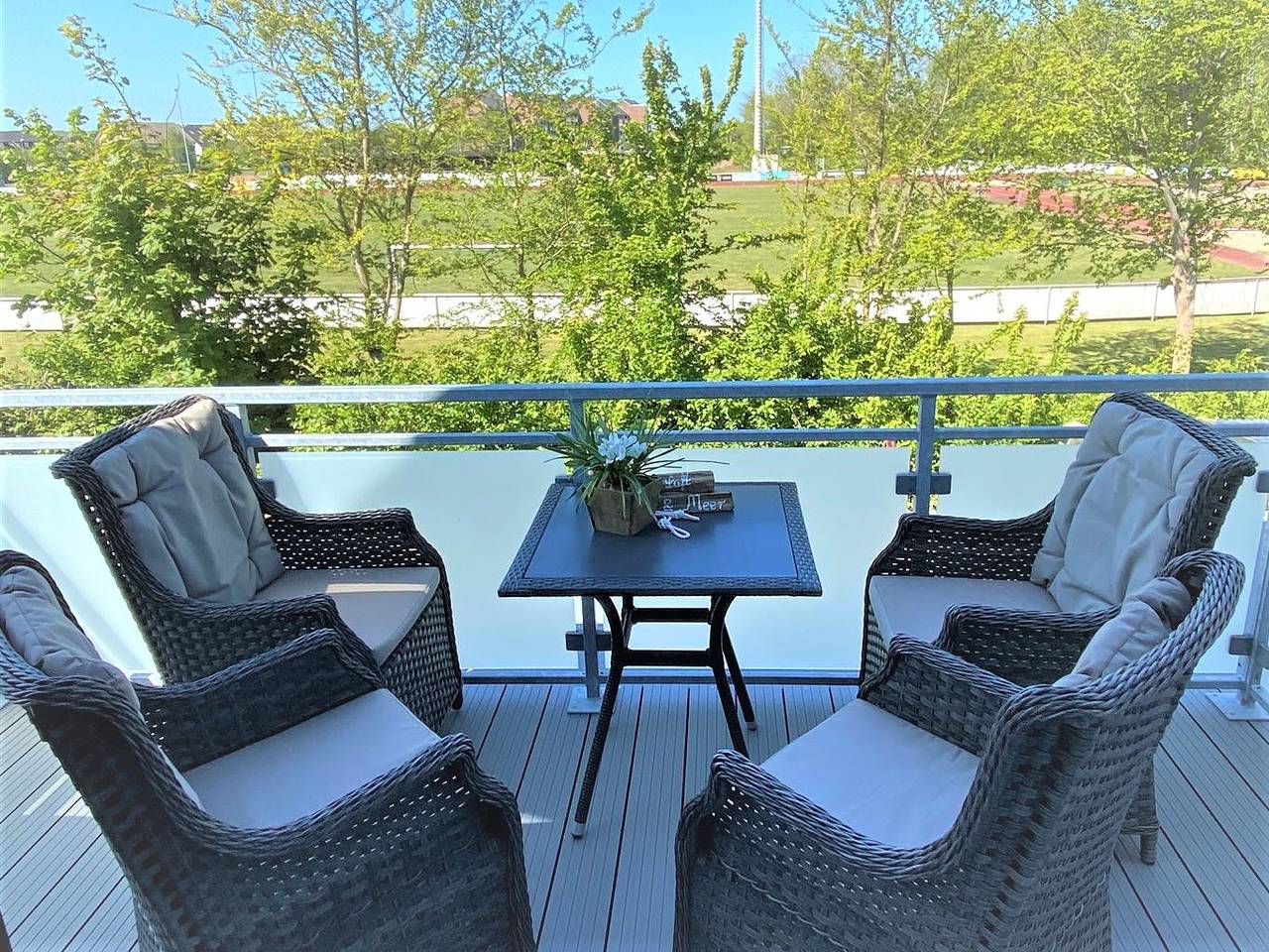 Ganze Ferienwohnung, Haus Luft und Meer - 2-Raum-Fewo Ankerplatz 137/101 in Büsum, Nordseeküste