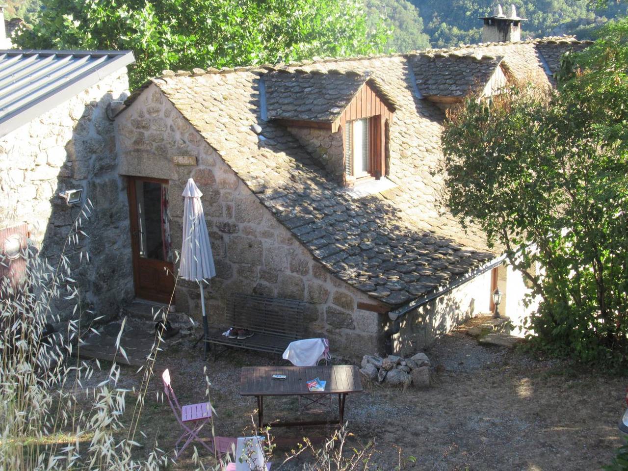 Gîte für 2 Personen mit Garten in Fraissinet-De-Lozère, Cevennen