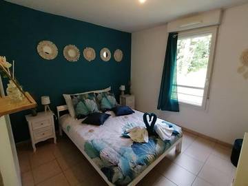 Gîte pour 2 personnes, avec piscine et balcon à Canteleu