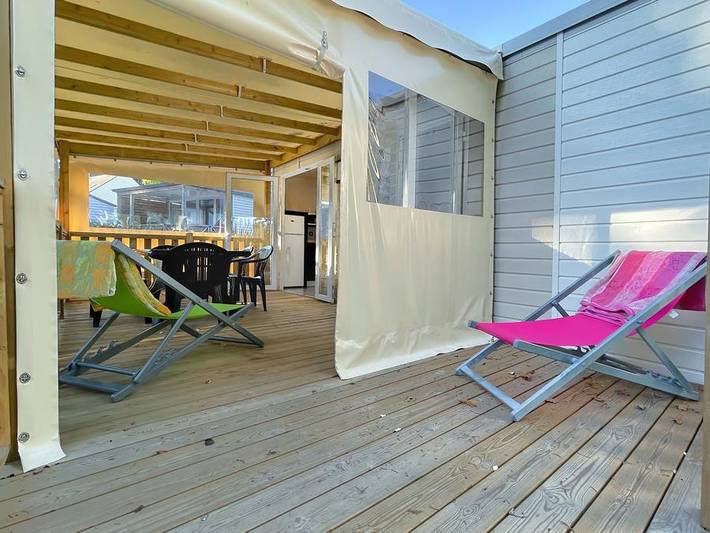 Mobil home pour 6 personnes, avec piscine à Mesquer - 4