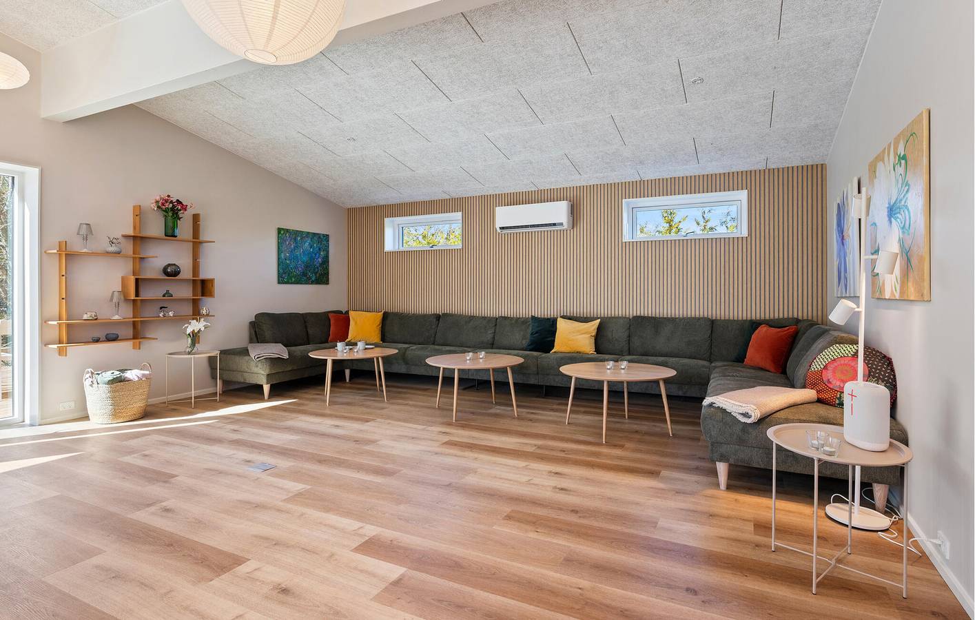 Ferienhaus für 14 Personen mit Sauna in Ikast-Brande