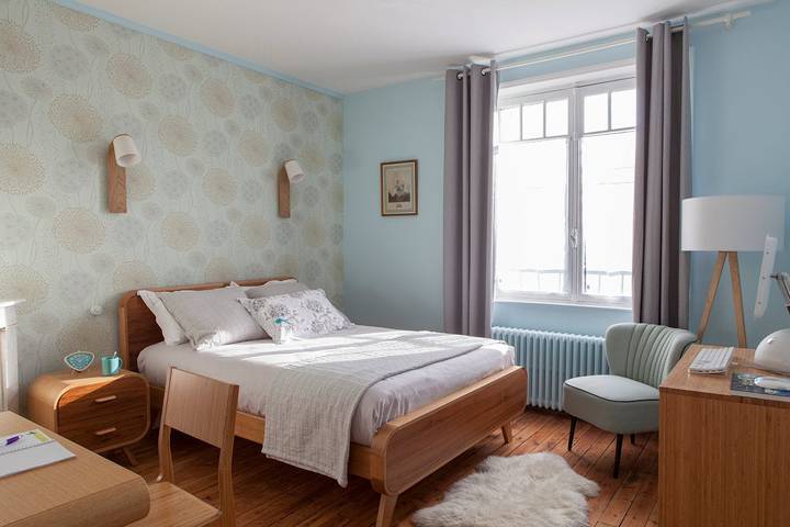 Chambre d’hôte pour 2 personnes, avec Balcon et Jardin