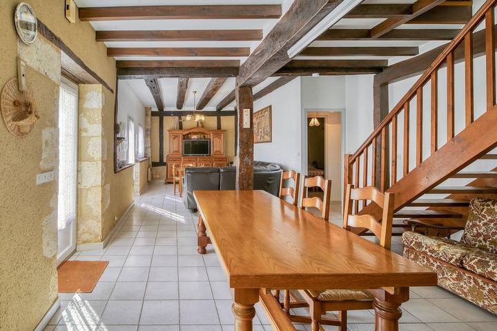 Villa pour 8 personnes, avec jardin ainsi que terrasse et piscine dans le Gers - 3