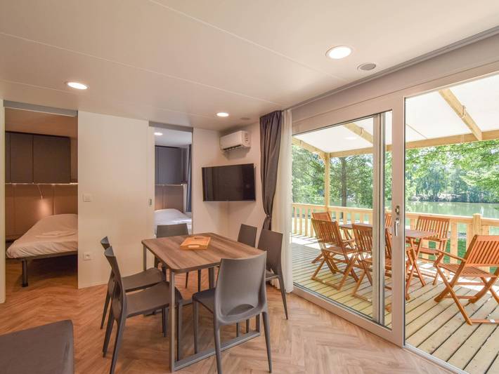 Chalet pour 6 personnes, avec jardin et piscine, adapté aux familles en Dordogne - 3