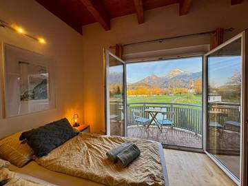 Gîte pour 2 personnes, avec vue et jardin, animaux acceptés à Faak am See